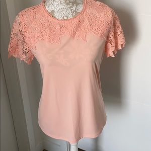 Karl Lagerfeld Peach colored shirt